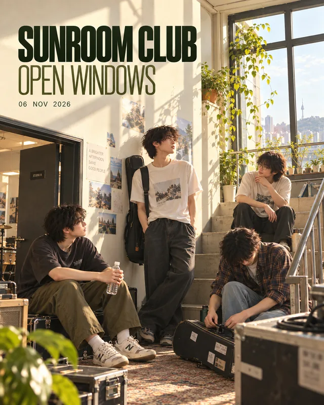 SUNROOM CLUB Concept A (콘셉트 프리뷰, 최종 납품물 아님)