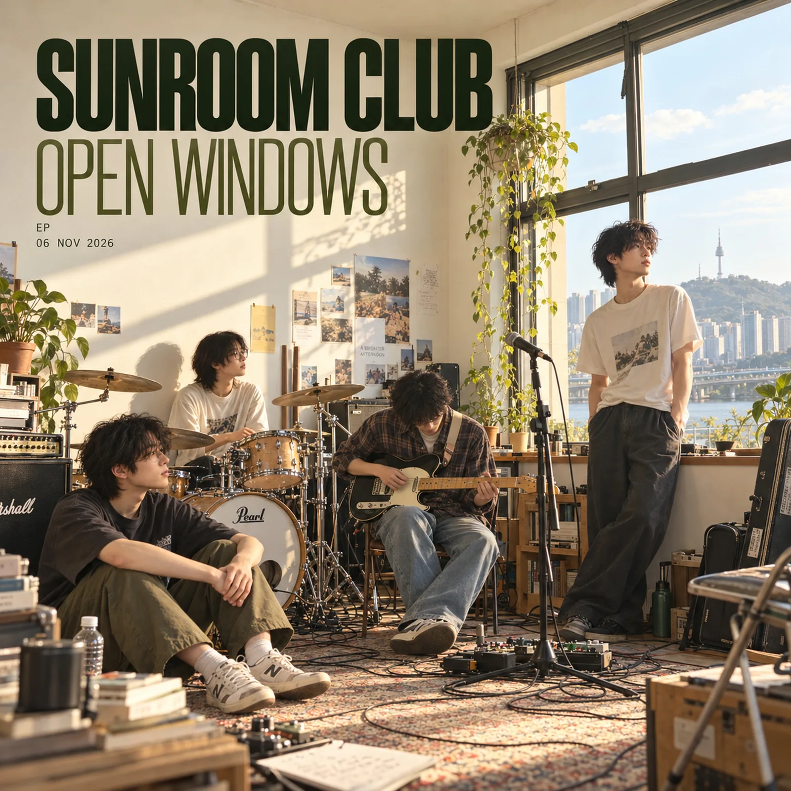 SUNROOM CLUB 커버 아트워크